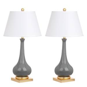 Lampes Condor (lot de 2) Coton / Céramique - 1 ampoule