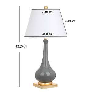 Lampes Condor (lot de 2) Coton / Céramique - 1 ampoule