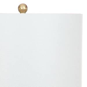 Lampes Gwenyth (lot de 2) Coton / Céramique - 1 ampoule