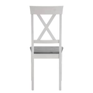 Chaise Bergen (lot de 2) Pin massif - Epicéa blanc / Epicéa gris