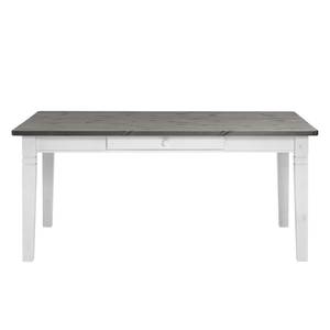 Table Fjord V Pin gris / Pin blanc