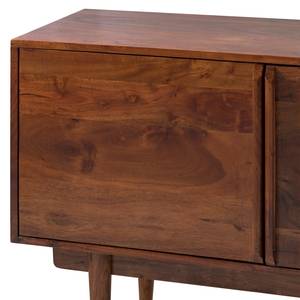 Credenza Baxley Acacia massello, metallo, acacia / oro