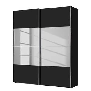 Schwebetürenschrank 20UP II Schwarz - 181 x 223 cm