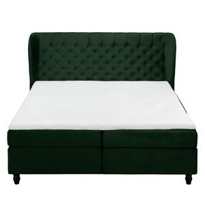 Lit boxspring Monroe Vert foncé - 140 x 200cm