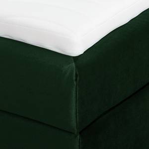 Lit boxspring Monroe Vert foncé - 140 x 200cm