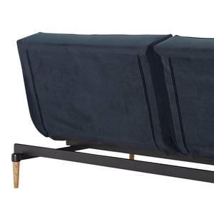 Canapé convertible Splitback Styletto V Tissu Velvet : Dark Blue - Beige
