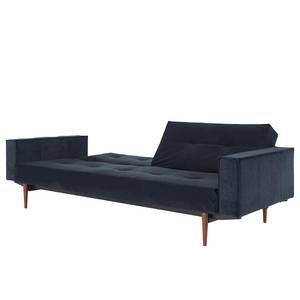 Canapé convertible Splitback VI Tissu Velvet : Dark Blue