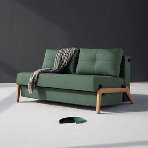 Schlafsofa Cubed IV Stoff Elegance: 518 Green