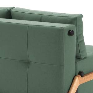 Schlafsofa Cubed IV Stoff Elegance: 518 Green