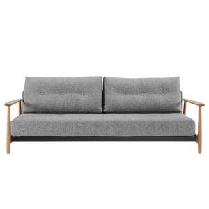 Schlafsofa Una Deluxe Grau - Textil - 224 x 94 x 80 cm