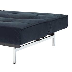 Schlafsofa Splitback V Blau - Textil - 210 x 79 x 90 cm