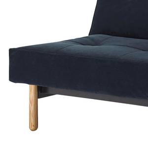 Fauteuil Splitback Stem Tissu Velvet : Dark Blue