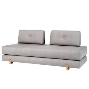 Schlafsofa Sigmund II Stoff Melange: Light Grey