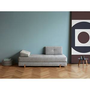 Schlafsofa Sigmund II Stoff Melange: Light Grey