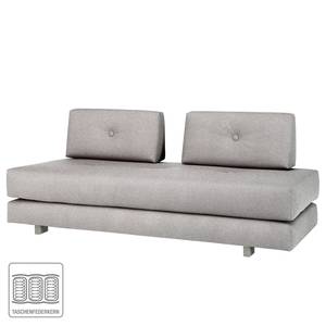 Schlafsofa Sigmund III Stoff Melange: Light Grey