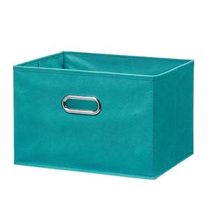Boîte de rangement Karwe II Intissé - Turquoise