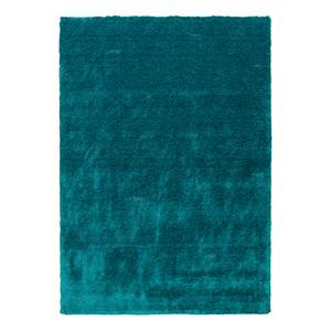 Hoogpolig vloerkleed New Elegance textielmix - Petrolblauw - 170 x 240 cm