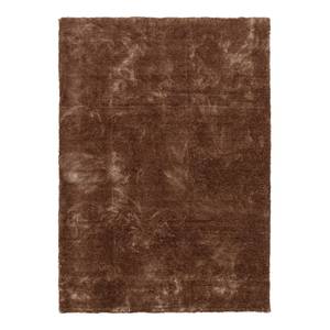 Hoogpolig vloerkleed New Elegance textielmix - Kokosnoot bruin - 140 x 200 cm