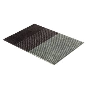 Fußmatte Stripes Mischgewebe - Grau / Dunkelgrau