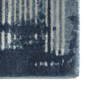 Kurzflorteppich Brilliant Stripes Mischgewebe - Basalt - 133 x 190 cm
