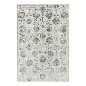 Tapis Brilliant Floral Tissu mélangé - Blanc suédois - 160 x 230 cm