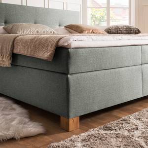 Lit boxspring Sky Tissu - Gris clair