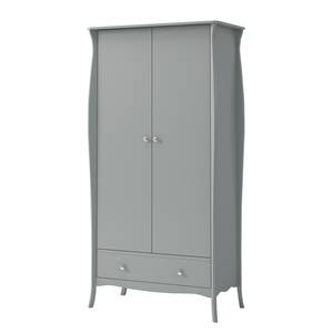 Armoire Baroque Gris - Largeur : 99 cm