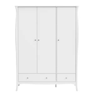 Armoire Baroque Blanc - Largeur : 143 cm