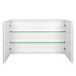 Armoire de toilette Carmenta Blanc brillant - Largeur : 100 cm