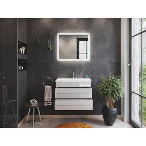 Salle de bain Carpo (2 éléments) Blanc brillant - Largeur : 70 cm