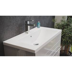 Salle de bain Carpo (2 éléments) Blanc brillant - Largeur : 70 cm