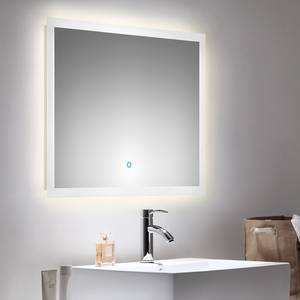 Salle de bain Carpo (2 éléments) Blanc brillant - Largeur : 80 cm
