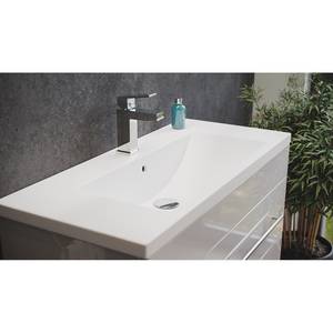 Salle de bain Carpo (2 éléments) Blanc brillant - Largeur : 80 cm