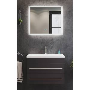 Salle de bain Carpo (2 éléments) Anthracite - Largeur : 70 cm