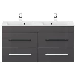 Meuble double vasque Argos Anthracite