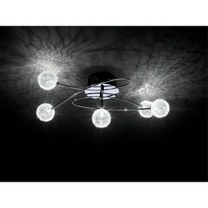 LED-Deckenleuchte Bubblz I Glas / Aluminium - 5-flammig