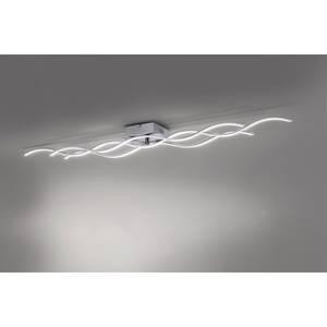 LED-plafondlamp Wave metaal/kunststof - 2 lichtbronnen - Diepte: 140 cm