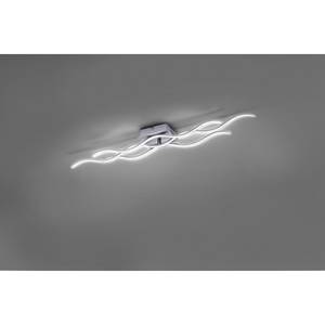LED-plafondlamp Wave metaal/kunststof - 2 lichtbronnen - Diepte: 98 cm