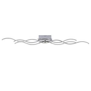 Plafonnier Wave Métal / Matière plastique  - 2 ampoules - Profondeur : 98 cm