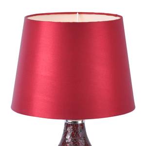 Lampe Cornelius Métal / Coton - 1 ampoule - Rouge