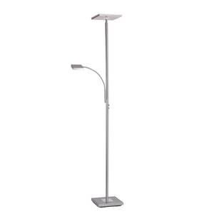 Lampadaire Hans II Métal / Matière plastique  - 2 ampoule