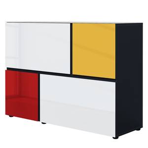 Dressoir Ideeus zwart/meerdere kleuren