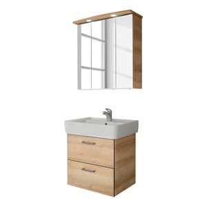 Salle de bain Quickset 919 II (2 élém.) Imitation chêne / Gris