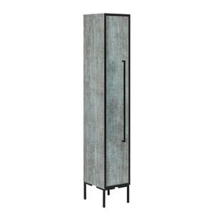 Hoge kast Max I Eikenhouten Patina look