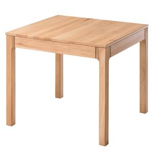 Table MoWOOD I Extensible - Hêtre massif - Hêtre - 80 x 85 cm