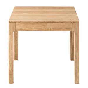 Table MoWOOD I Extensible - Chêne massif - Chêne - 80 x 85 cm