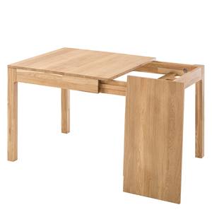 Table MoWOOD I Extensible - Chêne massif - Chêne - 80 x 85 cm