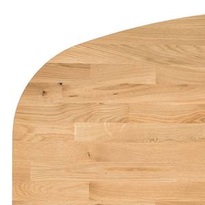 Table en bois massif FINSBY ovale Chêne massif