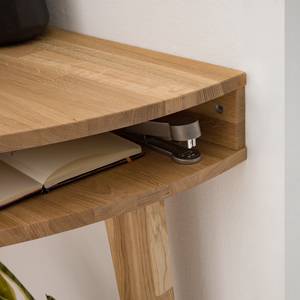 Houten eettafel FINSBY massief eikenhout