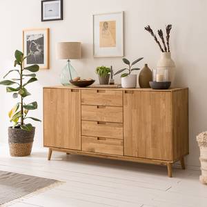 Massives Sideboard FINSBY Eiche massiv - Eiche